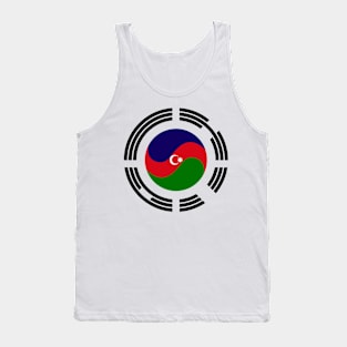 Korean Azerbaijani Multinational Patriot Flag Series Tank Top